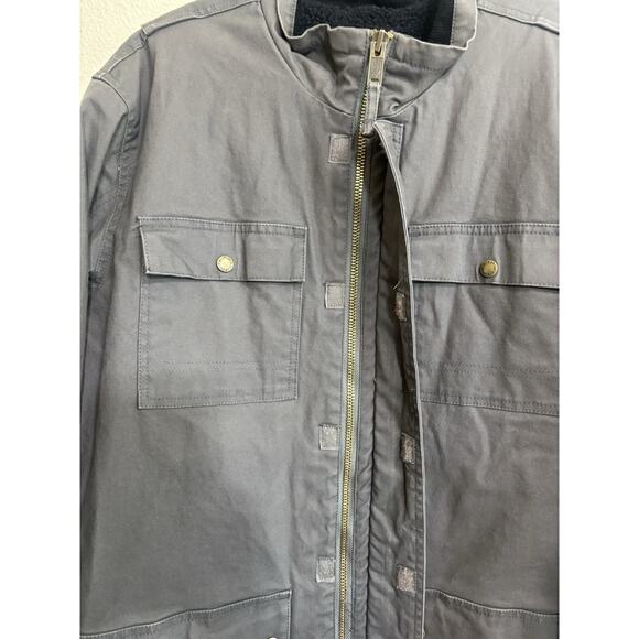 Dickies FLEX Jacket Mens XL Canvas Full Zip Lined Sanded Duck Coat Chore Utility - Picture 5 of 14